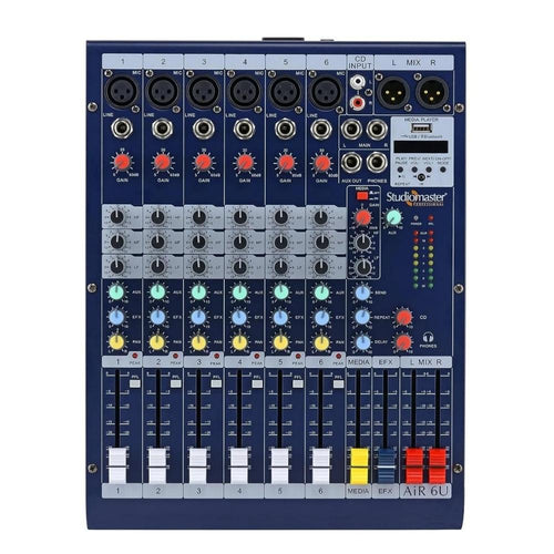 Studiomaster Air6U PA Mixer