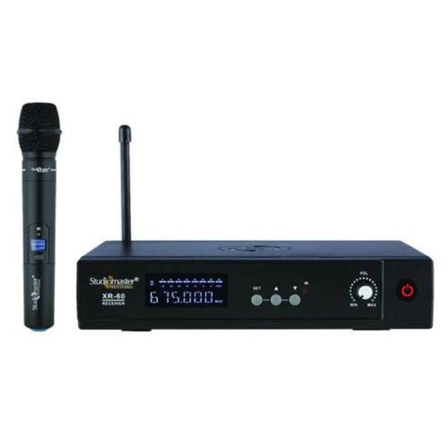 स्टूडियोमास्टर XR सीरीज वायरलेस माइक्रोफोन UHF XR60H