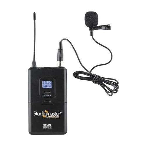 Studiomaster UHFXR60L Wireless Microphone