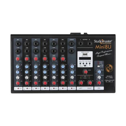 Studiomaster Mini8U PA Mixer