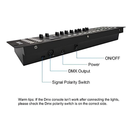 DaBeatz dmx 512 192 channel DJ Light Mixer