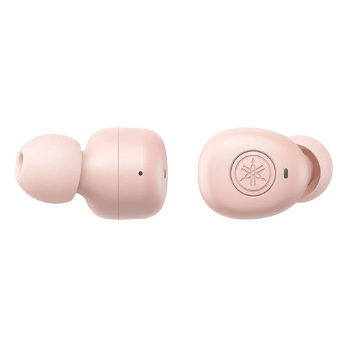 YAMAHA TW-E3B Premium Sound True Wireless Earbuds Headphones, Bluetooth 5 aptX, Charging Case, Water-Resistant, Sweat-Resistant for Sport, Ultra Compact, Lightweight, Easy Controls (Light Pink)