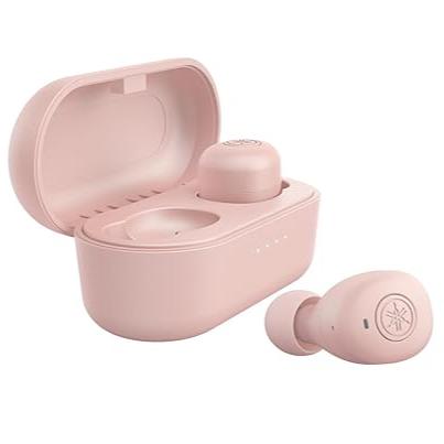 Yamaha Audio TW-E3B Pink True Wireless in Ear Earphone, Bluetooth 5.0,aptX,Long Battery Life, IPX5