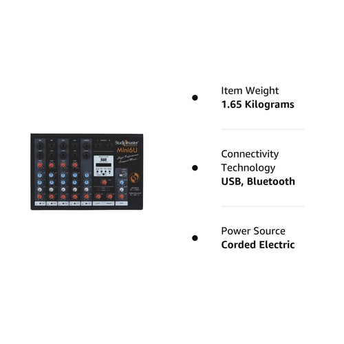 Studiomaster Mini6U PA Mixer