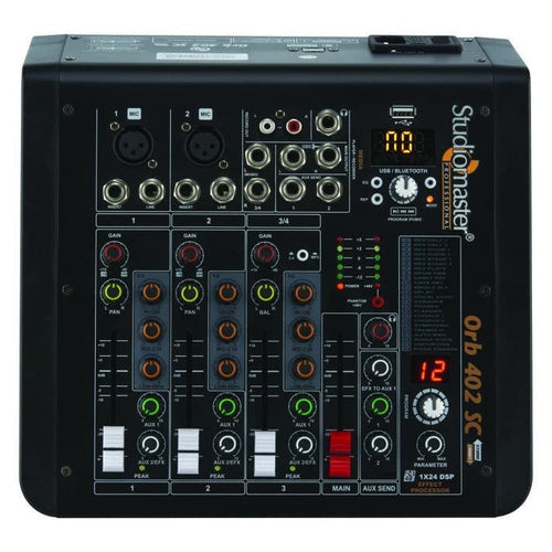 Studiomaster Orb402SC PA Mixer