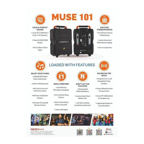 Studiomaster MUSE101 PA System