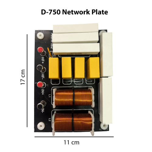 da.beatz. D-750 Imported Crossover Network Plate