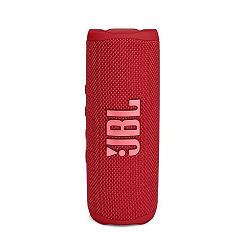 JBL Flip 6 Wireless Portable Bluetooth Speaker Pro Sound, Upto 12 Hours Playtime, IP67 Water & Dustproof, PartyBoost & Personalization by JBP App (without Mic, Red)