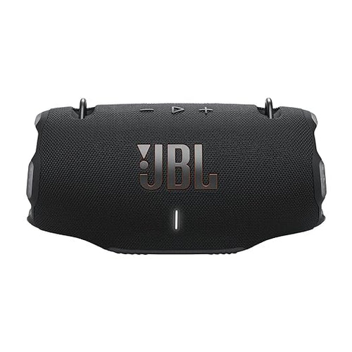 JBL Xtreme 4 Portable Bluetooth Speaker, ProSound with Powerful Bass Radiators, AI Sound Boost, Built-in Powerbank, Multispeaker Connection by Auracast, IP67, Replacable Battery, Fast Charging (Black)