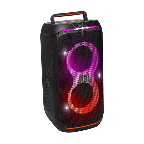 JBL Partybox 120 Wireless Bluetooth 160W Party Speaker, AI Sound Boost, Futuristic Light Show, Upto 12Hrs Playtime,Multispeaker Connection by Auracast, Guitar & Mic Input, Splashproof (Black)