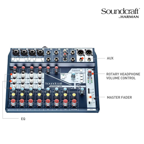 Soundcraft Notepad-12FX Mixer