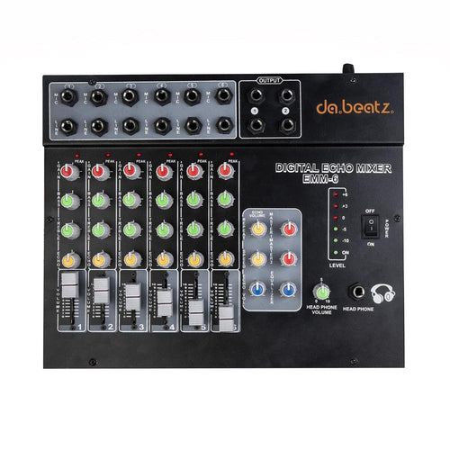 DaBeatz EMM-6 Audio Mixer without USB