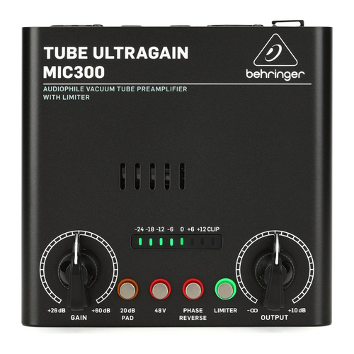 Behringer MIC300 Preamplifiers with Limiter