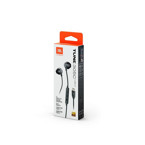 JBL Tune 305 Earphone Black