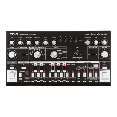 Behringer TD-3-BK Analog Bass Line Synthesizer
