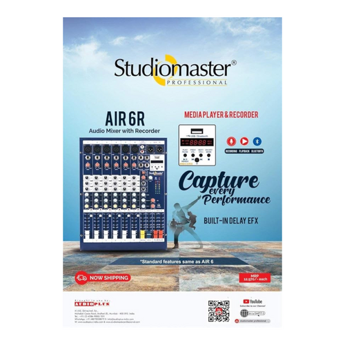 Studiomaster AIR-6R PA Mixer