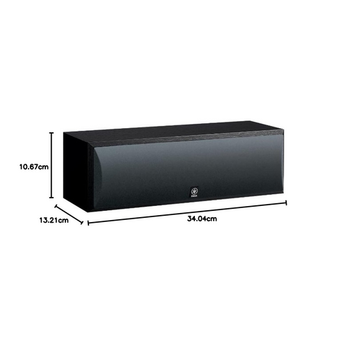 Yamaha NS-C210BL Center Channel Speaker, Black