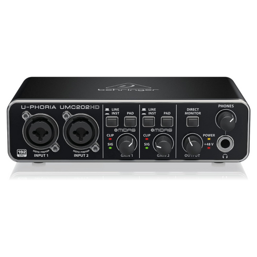 Behringer U-PHORIA UMC202HD Audio Interface