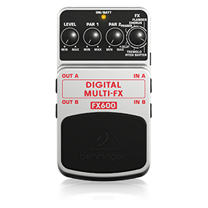 Behringer DIGITAL MULTI-FX FX600 Guitar Stompbox